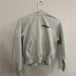 Fear of God Essentials Light Gray Sweatshirt